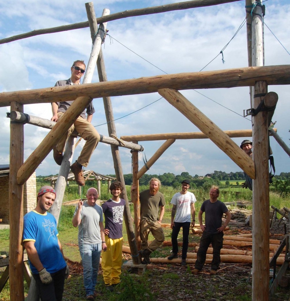 roundwood timber framing course wholewoods