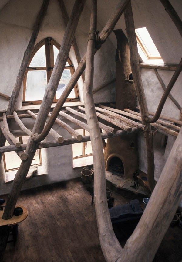 Cruck frame, Ben Law's House